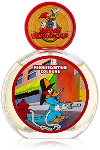 First American Brands Kids Woody Woodpecker Firefighter Perfume, 1.7 Ounce