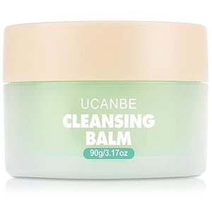 UCANBE Cleansing Balm Makeup Remover, Natural Gentle, Deep Cleaning, Makeup Cleansing Balm for Waterproof Eye Face Lip Makeup, 3.17oz, Made for All Skin Types