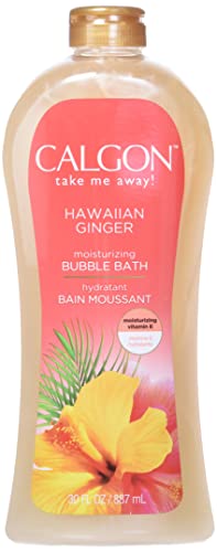 Calgon Skin Silkening Bubble Bath/Hawaiian Ginger 30 Fl. Oz