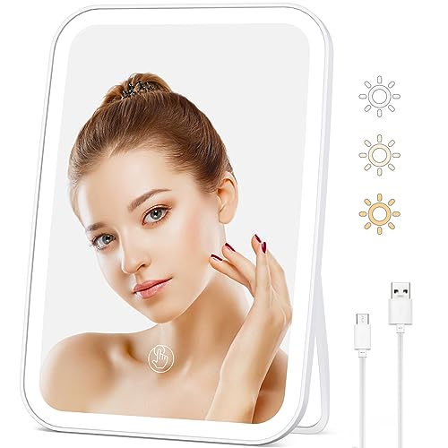 LUVONI Makeup Mirror with Lights, 8.6