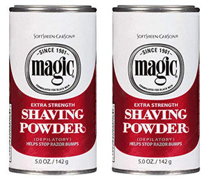 Magic Shaving Powder Red 5 Ounce Extra-Strength (145ml) (2 Pack)