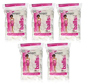 Swisspers Cotton Balls Jumbo Plus Size, 70 Count