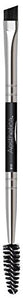 Aesthetica Pro Series Double Ended Eyebrow Brush & Spoolie - Angled Brow Brush for Precision Application & Blending of Eye Brow Powders, Waxes & Gels - Vegan & Cruelty Free