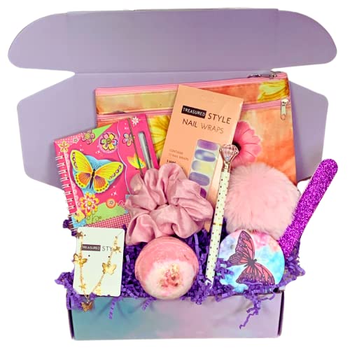 Teen Girl Gifts Trendy Stuff, Teen Girl Stuff, Birthday Box For Teen Girls, Daughter Birthday Gift, Gift For Granddaughter, Tween Girls Gifts, Quinceanera Gift, Teenage Girl Gifts, Sweet 16 Girl Gifts