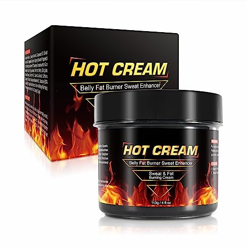 REBODUM Hot Sweat Cream, Fat Burning Cream for Belly Natural Weight Loss Cream Weight Loss Workout Enhancer for Women and Men Cellulite Treatment for Thighs Legs Abdomen Arms and Buttocks
