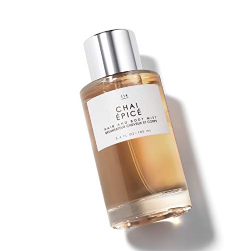 No. 114 Chai Épicé Hair and Body Mist - Sea Salt, Ginger Flower, Almond Crème - Gourmand by Tru Fragrance and Beauty