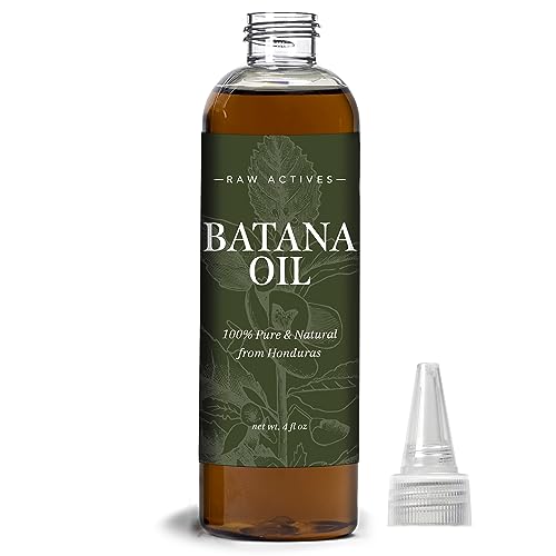 Batana Oil for Hair Growth, 100% Natural from Honduras, Hair Loss Treatment for Men & Women | Dr Sebi (Honduran Herbalist) | Hair & Skin Health, Pure Liquid Miracle Concentrate, 4.0oz