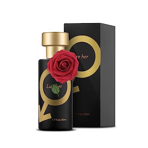 QrBxa Golden L_ure- Her, L_ure- Her Cologne for Men, L-ure Perfume for Men, Men's Long Lasting Fragrance