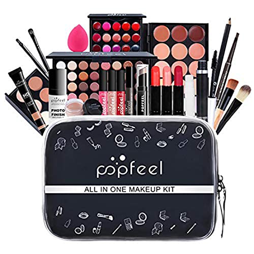 All In One Makeup Kit,Multipurpose Makeup Set Full Makeup Essential Starter Kit for Beginners or Pros Makeup Gift Set for Women Full Kit