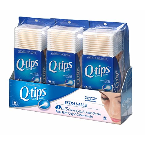 Product of Q-Tip Cotton Swabs, 3 pk./625 ct. - Beauty Tools & Accessories [Bulk Savings]