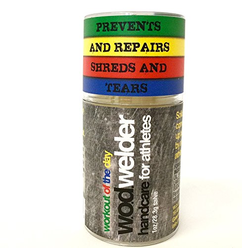 Callus Repair Hand Care Treatment Salve By WOD Welder - For Fitness Athletes, Gymnastics, Weightlifters, and Rock Climbing - Heals Rips and Tears, No Shaver Speeds Recovery - Smells Great, All Natural