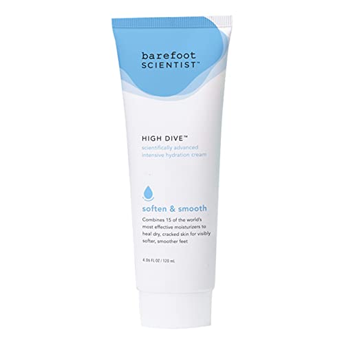 Barefoot Scientist High Dive Intensive Hydration Foot Therapy Cream, Specialized Moisture for Dry Feet and Cracked Heels