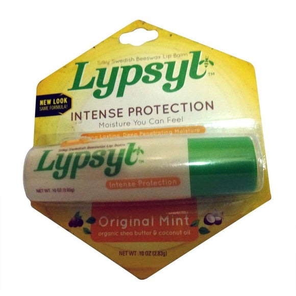 LypSyl  Intense Protection Original Mint Lip Balm, 0.10 Ounce (Pack of 11)