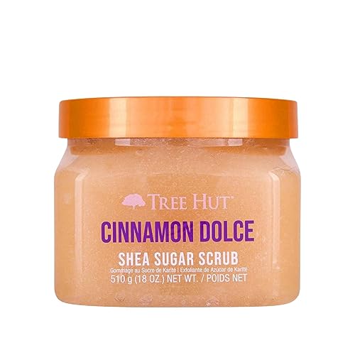 Tree Hut Cinnamon Dolce Shea Sugar & Almond Body Scrub 18 oz